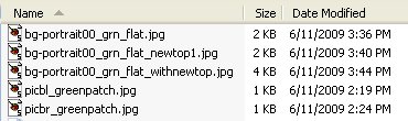 agadjgrn_filenames Add Green File Names